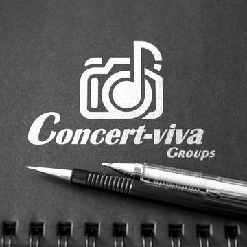 Логотипы для фотосалона Concert-viva