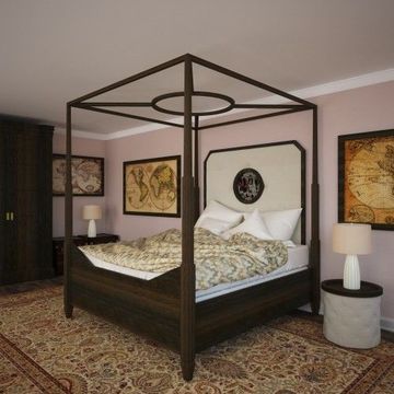 Проектирование кровати в стиле &quot;Американская классика&quot;