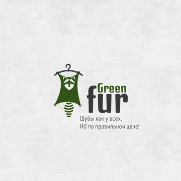 работа для конкурса Green fur (логотип)