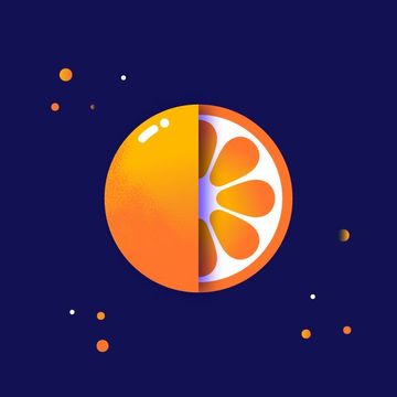 Космический апельсин
