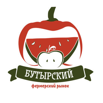 Вариант логотипа для  рынка( продается)