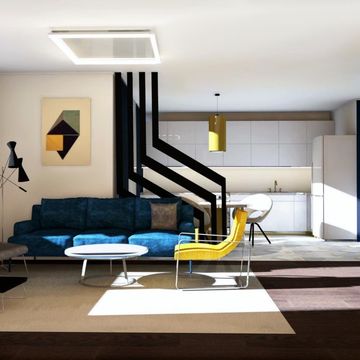 Дизайн однокомнатной квартиры в ЖК &quot;Четыре горизонта