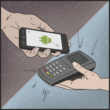 Иллюстрация к статье про Android Pay