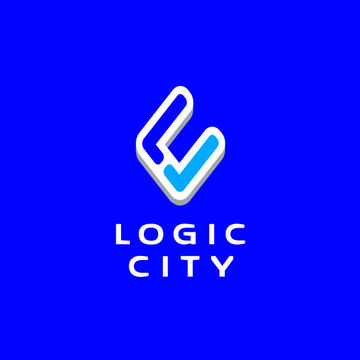 Logic City / Логотип для транспортной компании