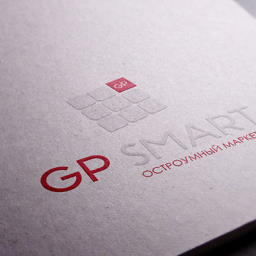 Logo. &quot;GP SMART&quot;.