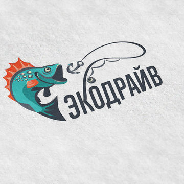 Лого для магазина рыболовных снастей и снаряжения