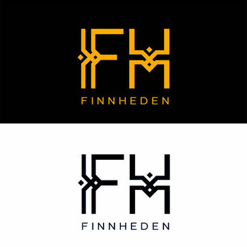 Эскиз логотипа компании FINNHEDEN