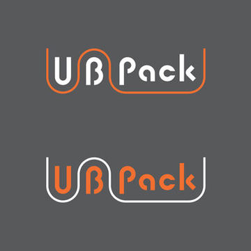 Эскиз логотипа компании U B Pack