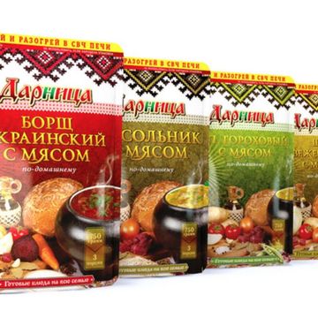 Линейка супов быстрого приготовления
