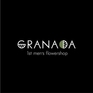 Логотип для магазина букетов с мужским характером Granada