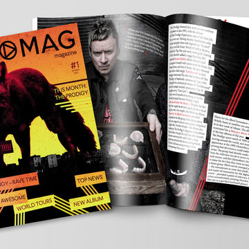 Верстка журнала MicMag