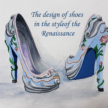 Дизайн туфель в стиле Эпохи Возрождения