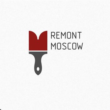 Логотип для строительной фирмы &quot;Ремонт в Москве&quot;