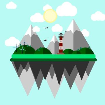 Flat- иллюстарция