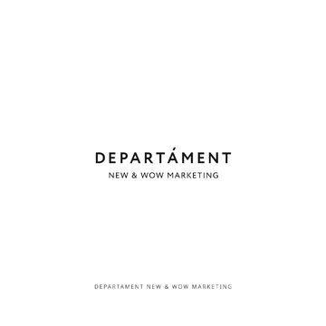 Departament New&amp;Wow Marketing