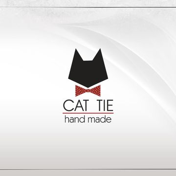 Логотип CAT TIE hand made