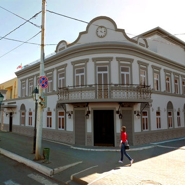 Реставрация экстерьера бывшего здания Сбербанка в Чистополе.