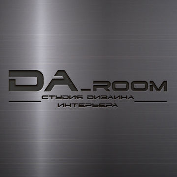 Разработка логотипа для студии дизайна и интерьера DA_ROOM