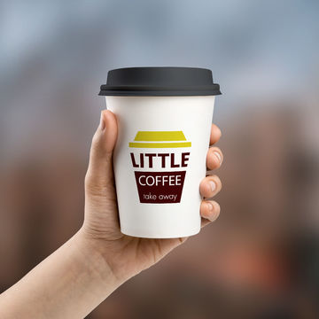 little coffee logo