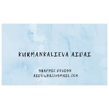 Дизайн визитки