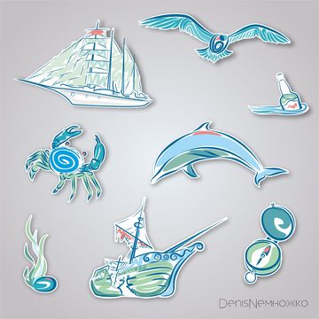стикеры для оформления