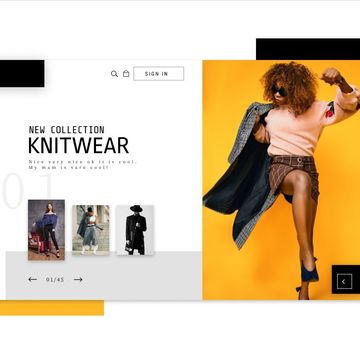 Landing page &quot;одежда&quot;