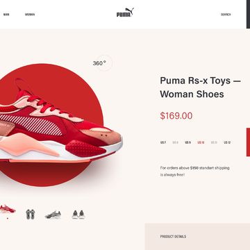 Landing page &quot;обувь&quot;