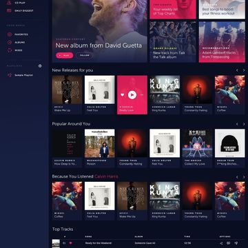 Web site &quot;музыка&quot;