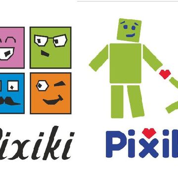 Логотип для конструктора Pixiki