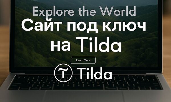 Сайт под ключ на Tilda