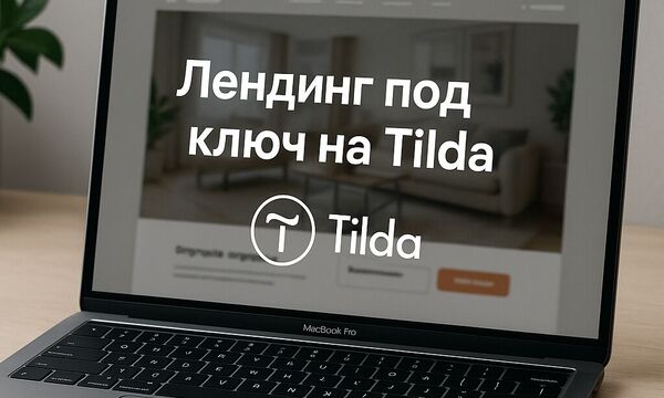 Лендинг под ключ на Тильде