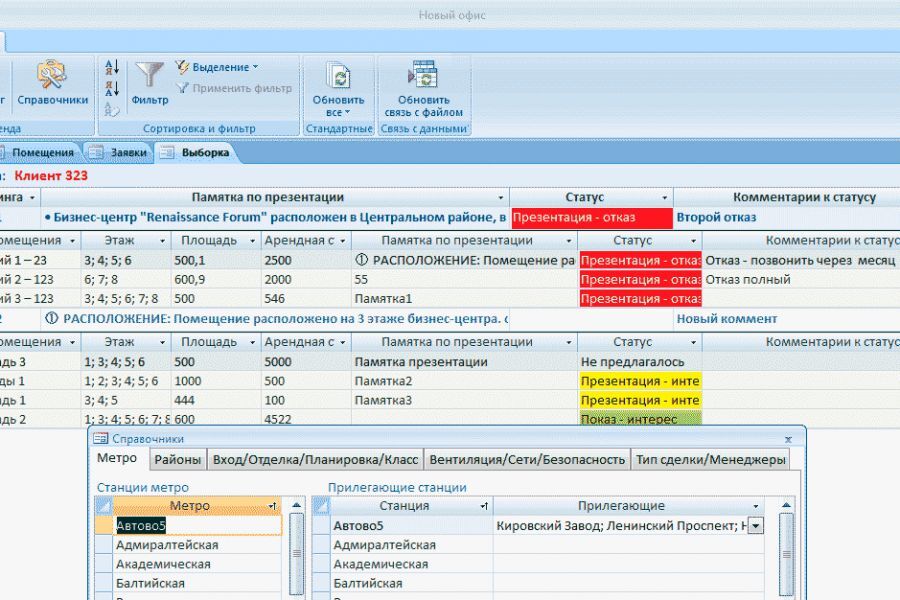 БАЗЫ ДАННЫХ ACCESS за 50 000 руб.