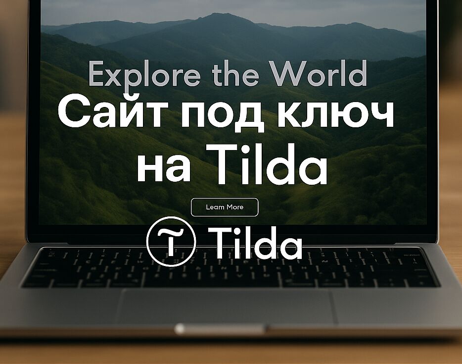 Сайт под ключ на Tilda за 45 000 руб.