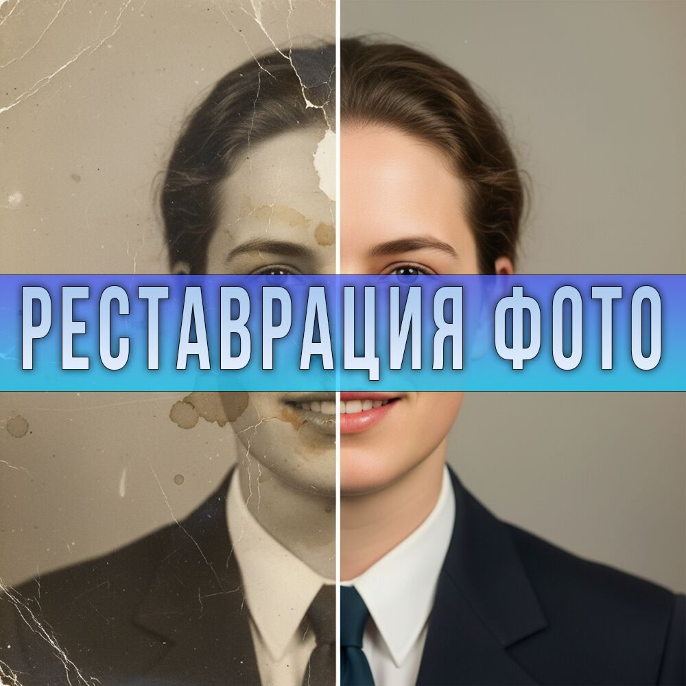Реставрация фото за 1 000 руб.