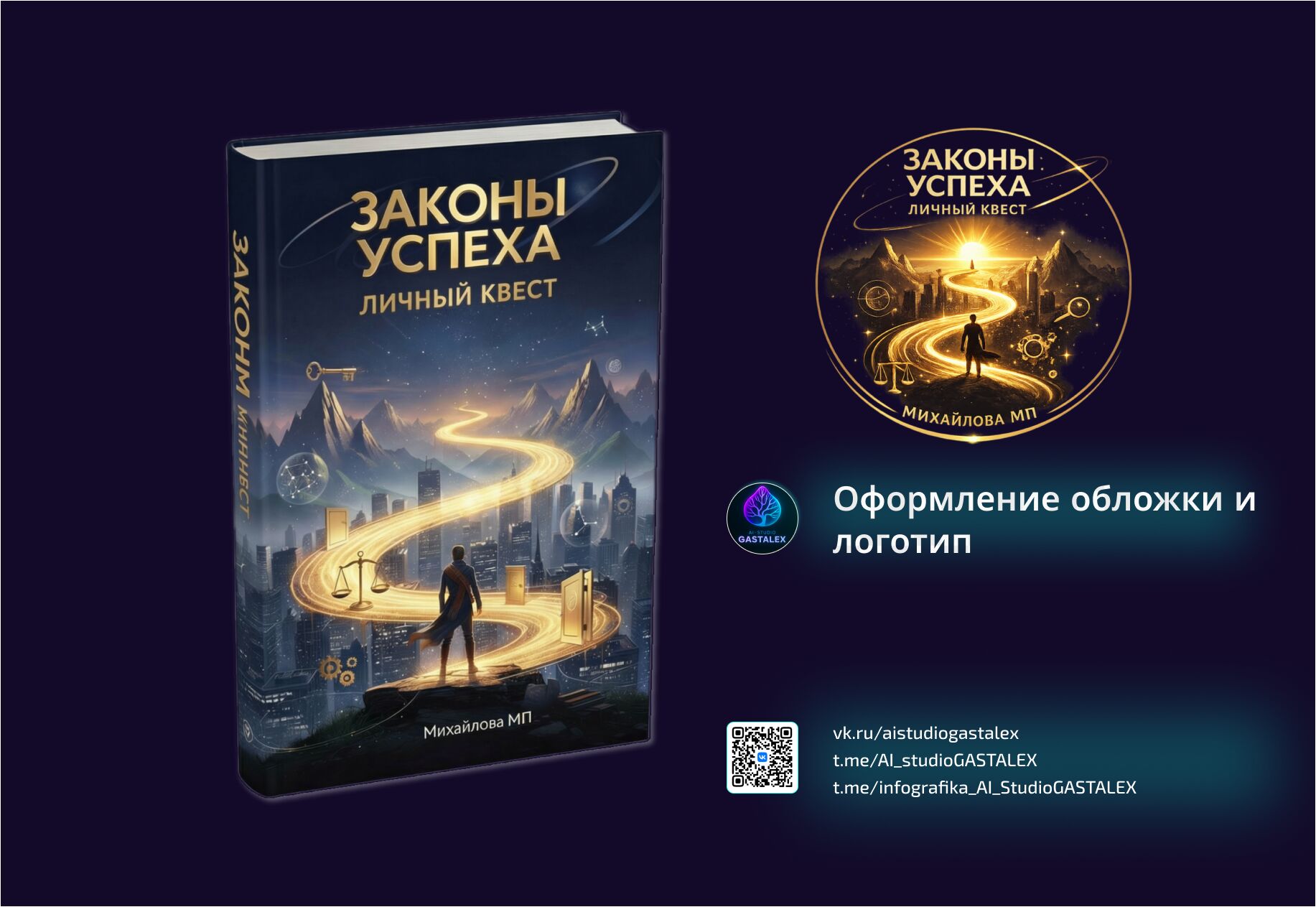 ОФОРМЛЕНИЕ ОБЛОЖКИ КНИГИ за 1 200 руб.
