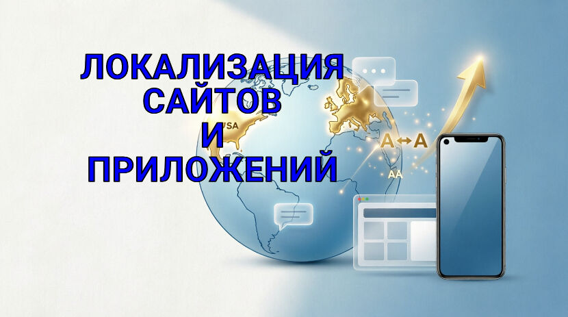 Локализация сайтов и приложений для международных рынков: USA, UK, EU, Asia за 30 000 руб.
