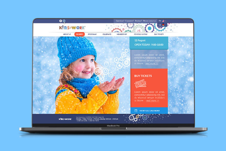 Дизайн Landing Page за 15 000 руб.